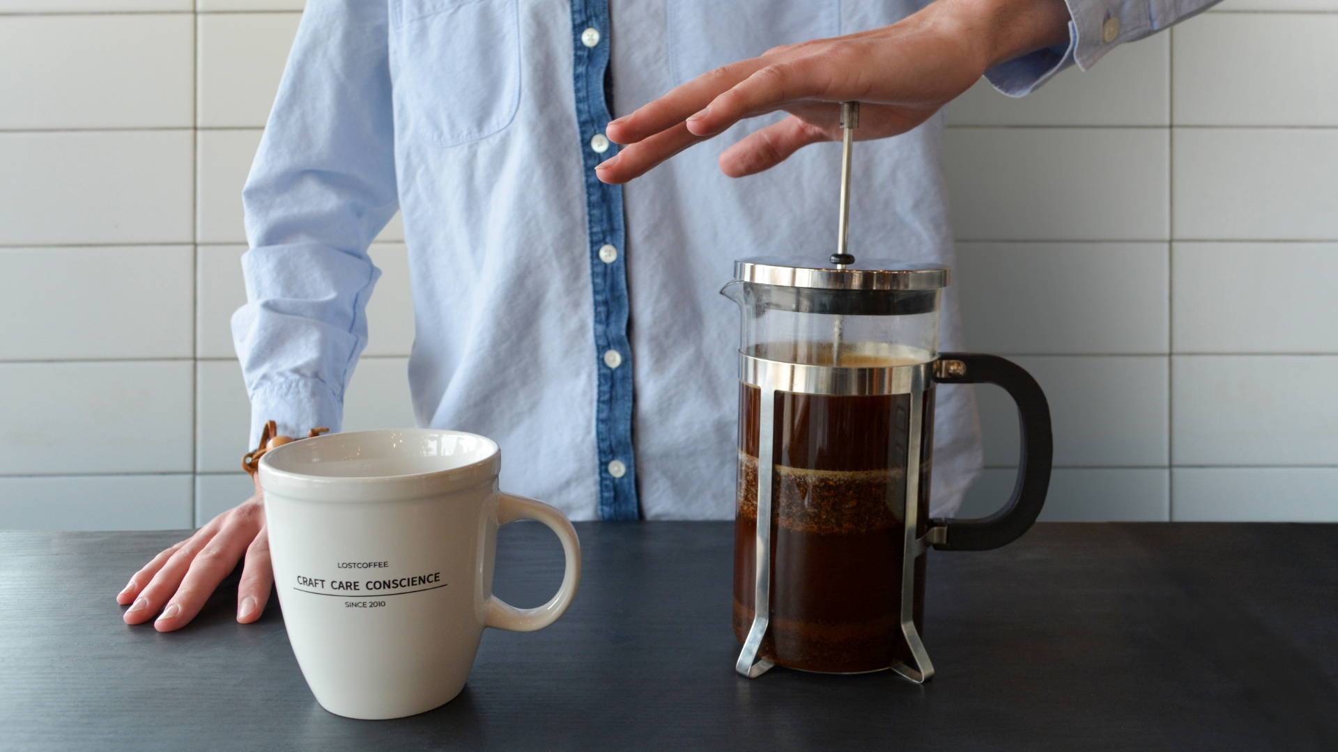 GREAT Cup of French Press Coffee!